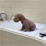 1.2cm Folding PVC Tray Lid Dust Board Bathtub Insulation Cover - Image 2