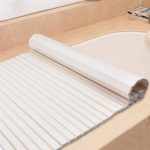 1.2cm Thick PP Resin Multi-Function Folding Bathtub Storage Stand White - Image 2