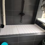 1.2cm Folding PVC Tray Lid Dust Board Bathtub Insulation Cover