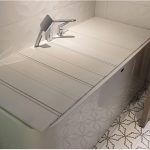 1.2cm Thick Folding Dust-Proof Bathtub Cover for Milk Baths Spa