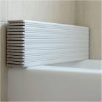 70x110cm White Folding Bath Storage Rack Waterproof Bathtub Cover Panel