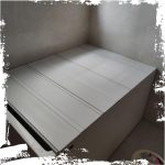1.2cm Thick PVC Foldable Dust-Proof Bath Tub Cover with Stopper