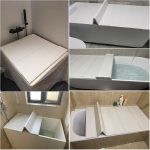 Foldable Waterproof Dust Cover Insulated Spa Tray for Standard Tubs - Image 2