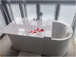 1.2cm PVC Folding Dust-Proof Bathtub Cover for Luxury Spa Reading