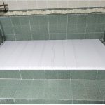 1.2cm Thick Insulated Foldable Bathtub Cover Dustproof Tray Shower Shelf